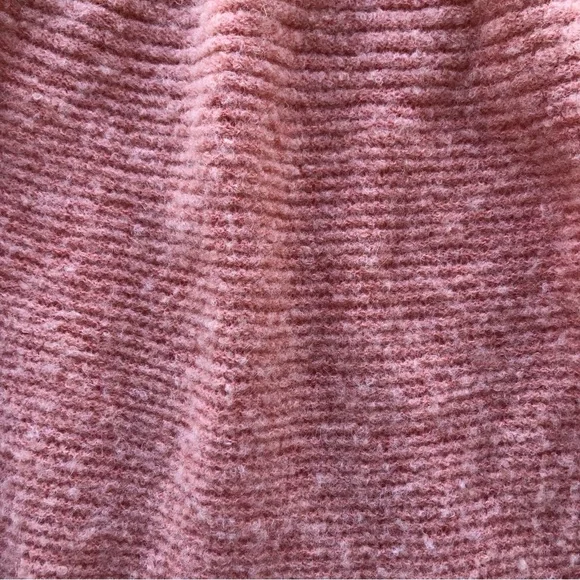 FREE PEOPLE • Elderflower Sweater Wool/Alpaca in Peach Size Large - Picture 12 of 15